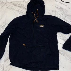 LLBEAN QUATER ZIP WINDBREAKER